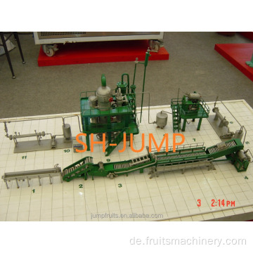 Pfirsichsaft Jam komplette Linienproduktion